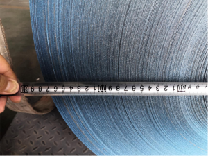 8011 H22 60 mic Embossed and coated aluminum foil