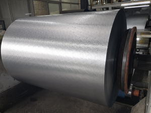 8011 H22 60 mic Embossed and coated aluminum foil